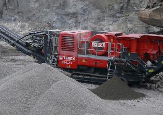 रबल रीसाइक्लिंग प्लांट Terex-Finlay J 1160