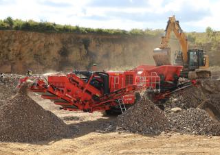 रबल रीसाइक्लिंग प्लांट Terex-Finlay J 1170 AS