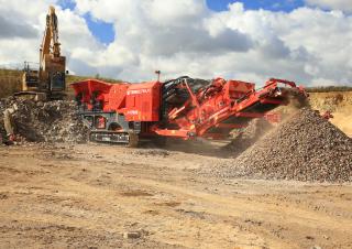 रबल रीसाइक्लिंग प्लांट Terex-Finlay J 1170 AS