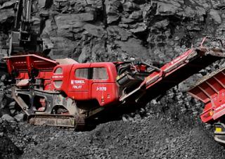 रबल रीसाइक्लिंग प्लांट Terex-Finlay J 1170 Direct Drive