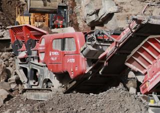 रबल रीसाइक्लिंग प्लांट Terex-Finlay J 1170 Direct Drive