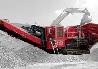 रबल रीसाइक्लिंग प्लांट Terex-Finlay J 1175