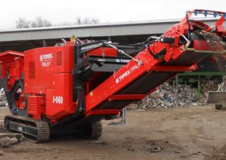 रबल रीसाइक्लिंग प्लांट Terex-Finlay J 960