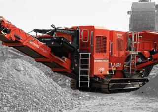 रबल रीसाइक्लिंग प्लांट Terex-Finlay J 960