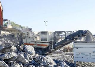 रबल रीसाइक्लिंग प्लांट Metso Lokotrack LT 1110