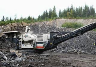 रबल रीसाइक्लिंग प्लांट Metso Lokotrack LT 120 E