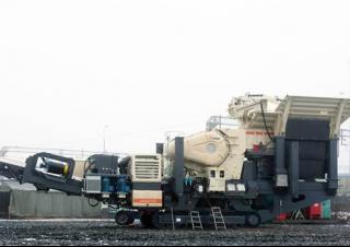 रबल रीसाइक्लिंग प्लांट Metso Lokotrack LT 130 E