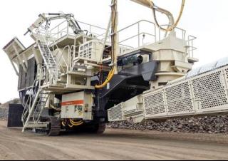 रबल रीसाइक्लिंग प्लांट Metso Lokotrack LT 150 E