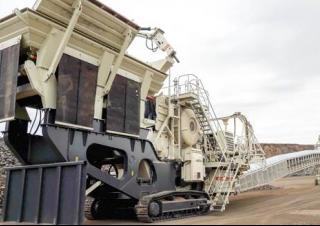 रबल रीसाइक्लिंग प्लांट Metso Lokotrack LT 150 E