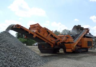 रबल रीसाइक्लिंग प्लांट Rockster R 1100