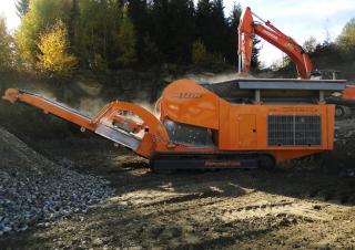 रबल रीसाइक्लिंग प्लांट Rockster R1200D 