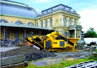 रबल रीसाइक्लिंग प्लांट Rubble Master RM 60