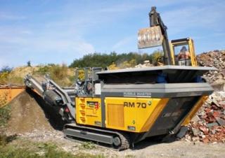 रबल रीसाइक्लिंग प्लांट Rubble Master RM 70 GO!