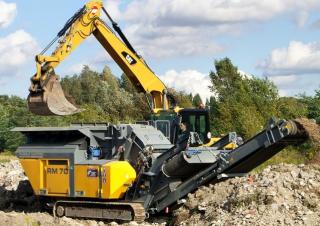 रबल रीसाइक्लिंग प्लांट Rubble Master RM 70 GO!