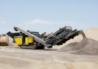 रबल रीसाइक्लिंग प्लांट Rubble Master RM V550GO!