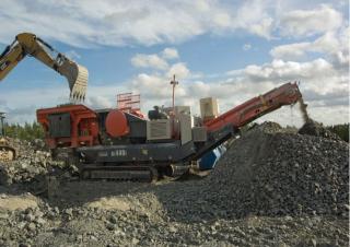 रबल रीसाइक्लिंग प्लांट Sandvik UJ440i CLASSIC