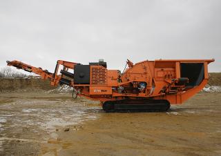 रबल रीसाइक्लिंग प्लांट Eagle Crusher UltraTraxx 
