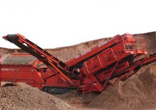 मोबाइल स्क्रीनिंग प्लांट Terex-Finlay 683