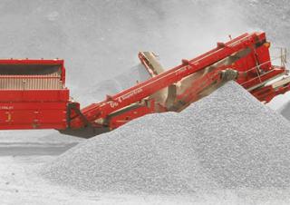 मोबाइल स्क्रीनिंग प्लांट Terex-Finlay 684 - 2 Deck