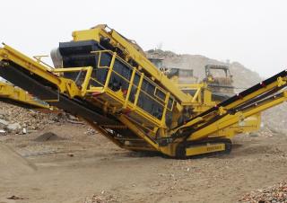 मोबाइल स्क्रीनिंग प्लांट Keestrack C4