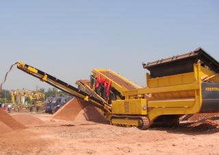 मोबाइल स्क्रीनिंग प्लांट Keestrack Explorer 1500