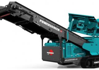 मोबाइल स्क्रीनिंग प्लांट Powerscreen Powertrak 750
