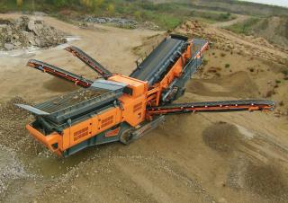 मोबाइल स्क्रीनिंग प्लांट Rockster RTS514