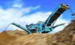 मोबाइल स्क्रीनिंग प्लांट Powerscreen Warrior 2400