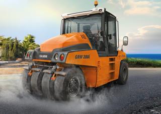 रोलर रबर-व्हील्ड रोलर Hamm GRW 280i-24