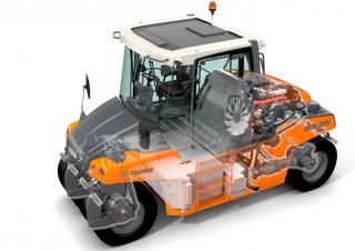 रोलर रबर-व्हील्ड रोलर Hamm GRW 280i-28