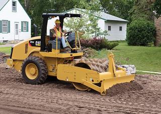 रोलर सिंगल-ड्रम रोलर Caterpillar CP44B