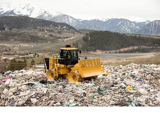 कचरा कॉम्पेक्टर Caterpillar 816K