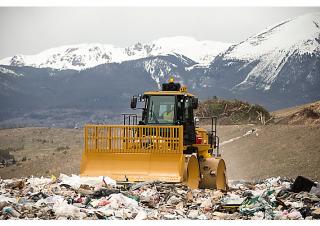 कचरा कॉम्पेक्टर Caterpillar 816K