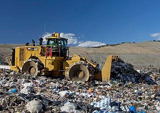 कचरा कॉम्पेक्टर Caterpillar 836K