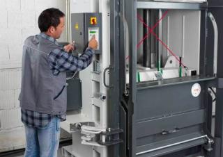 वेस्ट प्रेस HSM V-Press 1160 eco