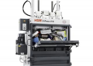 वेस्ट प्रेस HSM V-Press 818 eco