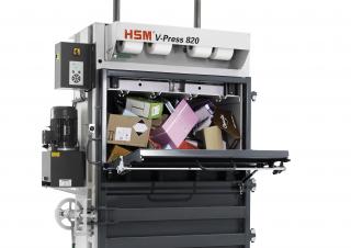 वेस्ट प्रेस HSM V-Press 820 eco