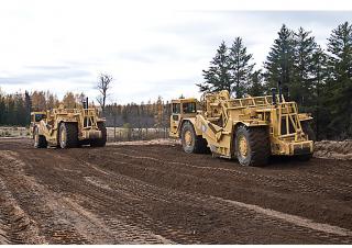 स्क्रेपर Caterpillar 637G Auger