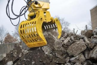 अटैचमेंट डिमोलिशन सॉर्टिंग ग्रैब Atlas Copco MG 1000