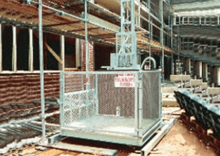 मास्ट क्लाइम्बिंग वर्क प्लेटफॉर्म De Jong AT30L