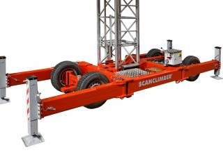 मास्ट क्लाइम्बिंग वर्क प्लेटफॉर्म Scanclimber Centum SC10000 