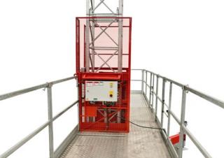 मास्ट क्लाइम्बिंग वर्क प्लेटफॉर्म Scanclimber Kosmos SC4000 