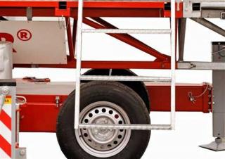 मास्ट क्लाइम्बिंग वर्क प्लेटफॉर्म Scanclimber Kosmos SC4000 