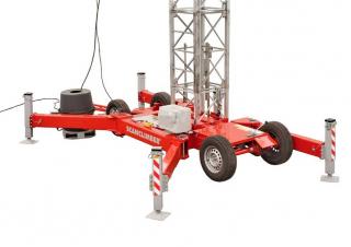 मास्ट क्लाइम्बिंग वर्क प्लेटफॉर्म Scanclimber Kosmos SC4000 