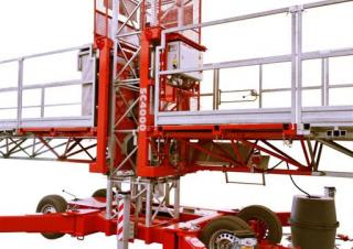 मास्ट क्लाइम्बिंग वर्क प्लेटफॉर्म Scanclimber Kosmos SC4000 