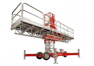 मास्ट क्लाइम्बिंग वर्क प्लेटफॉर्म Scanclimber Maxus SC5000 