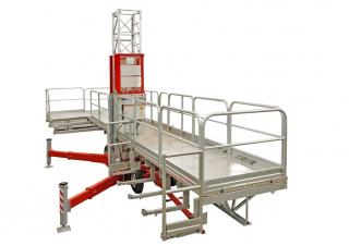 मास्ट क्लाइम्बिंग वर्क प्लेटफॉर्म Scanclimber Taurus SC6000 