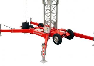 मास्ट क्लाइम्बिंग वर्क प्लेटफॉर्म Scanclimber Monster SC8000 