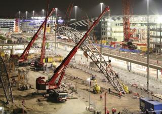 मोबाइल क्रेन - लैटिस बूम Liebherr LG 1750