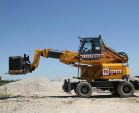 मोबाइल क्रेन - टेलीस्कोपिक बूम Sennebogen 608 Multicrane